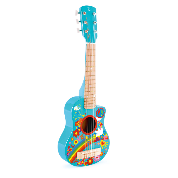 Guitarra Madera Hippie