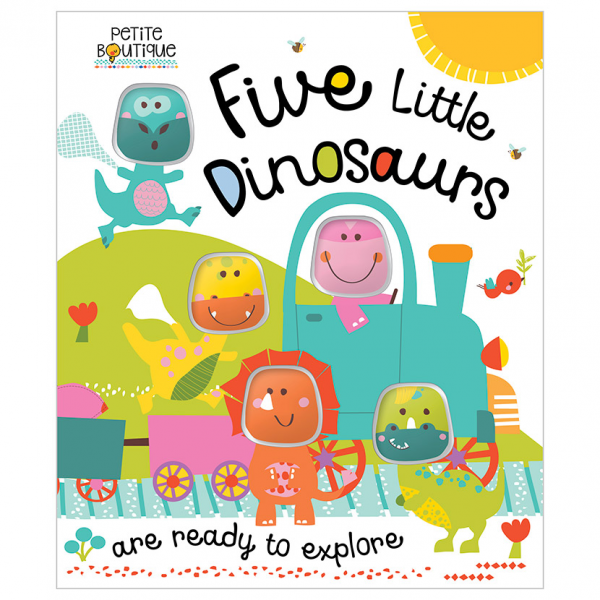 Libro Cinco Pequeños Dinosaurios