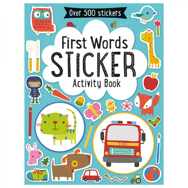 Libro Mis Primeras Palabras Stickers y Actividades
