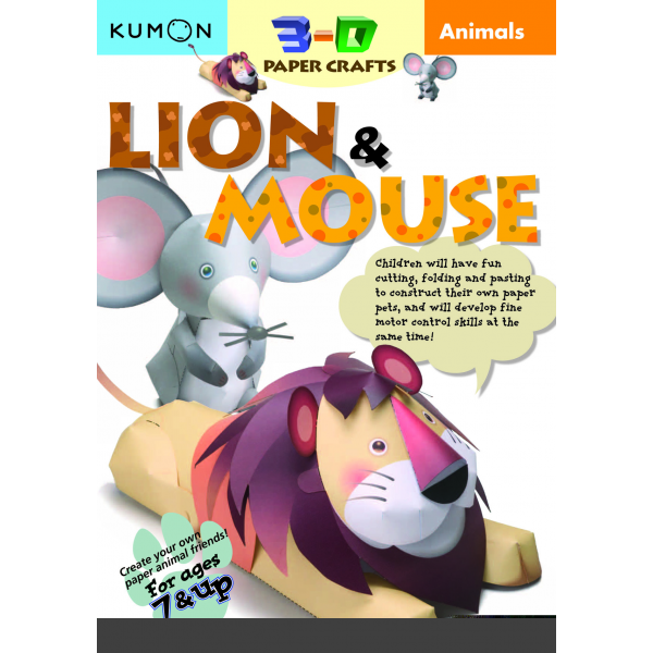 Libro Kumon León y Ratón