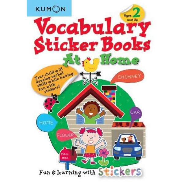 Libro Stickers Vocabulario - En la Casa
