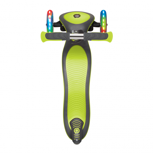 Patineta Elite Deluxe Verde - Llantas Luces LED
