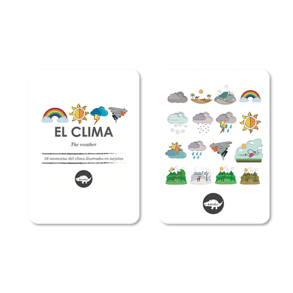 Flashcards Clima