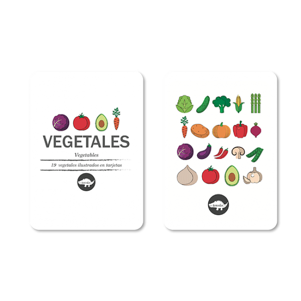 Flashcards Vegetales