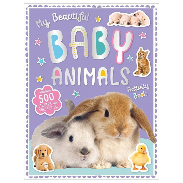 Libro Animales Bebé con Stickers