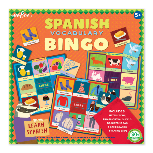 Bingo Palabras en Español