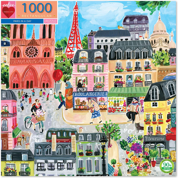 Rompecabezas 1000 piezas Día en Paris