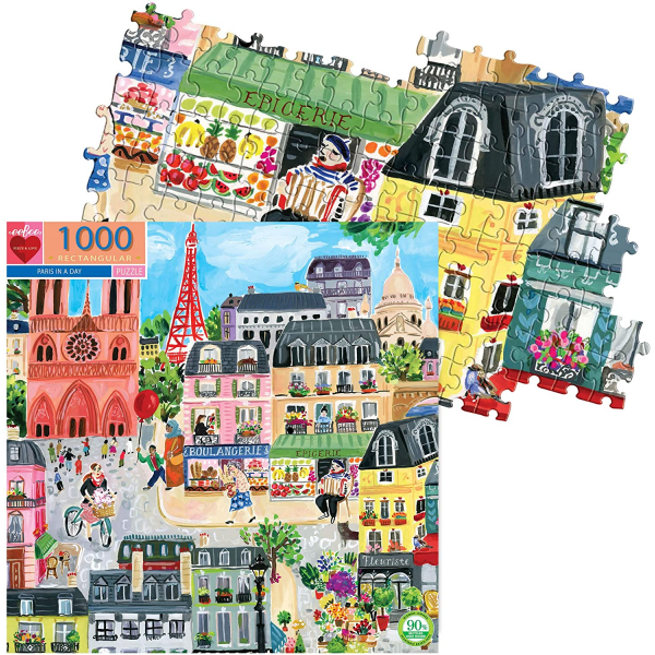 Rompecabezas 1000 piezas Día en Paris