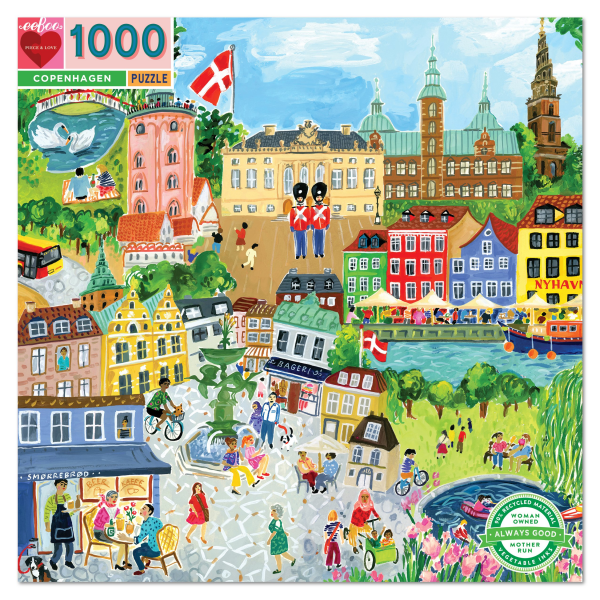 Rompecabezas 1000 piezas Copenhagen