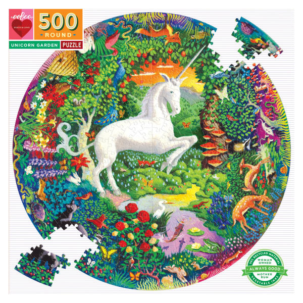 Rompecabezas 500 piezas Jardín del Unicornio