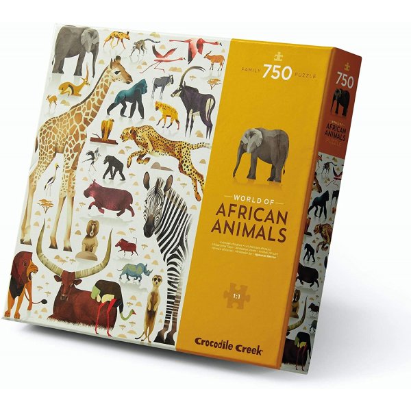 .Rompecabezas 750 Piezas Animales Africanos