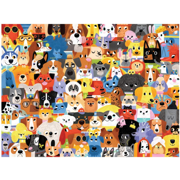 .Rompecabezas 500 Piezas Perros