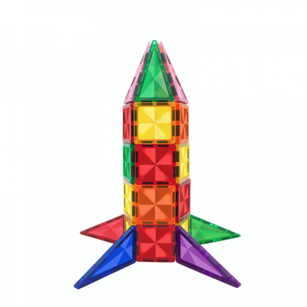 Bloques Magneticos Picasso Cohete 30 Unidades