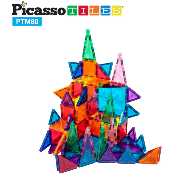 Bloques Magnéticos Picasso 80 Unidades