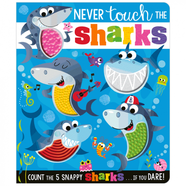 Libro Texturas Nunca Toques los Tiburones