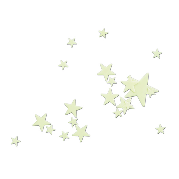 Estrellas para Decorar Brillo en la Oscuridad