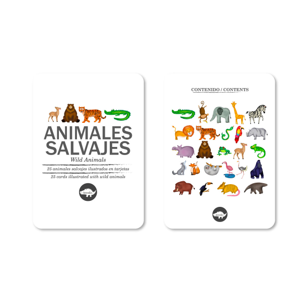 Flashcards Animales Salvajes