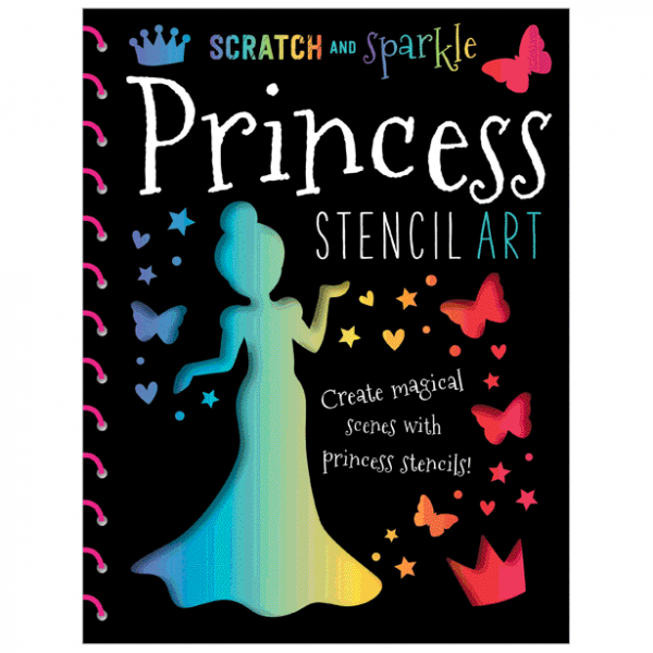 Libro Scratch Princesas con Stencils