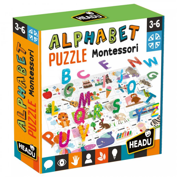 Rompecabezas Montessori Alfabeto