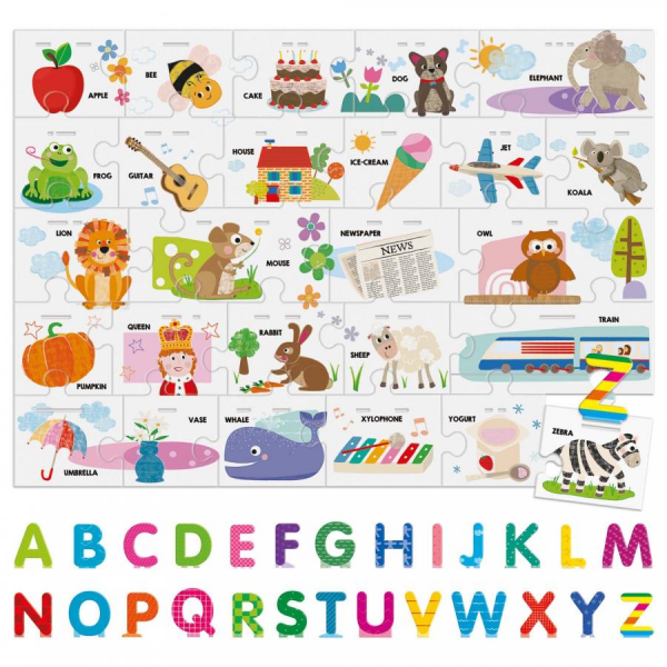 Rompecabezas Montessori Alfabeto