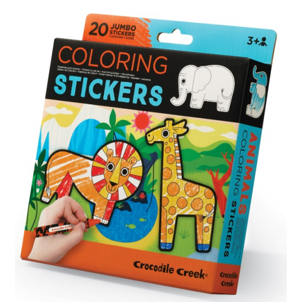 .Colorea tus Stickers Animales