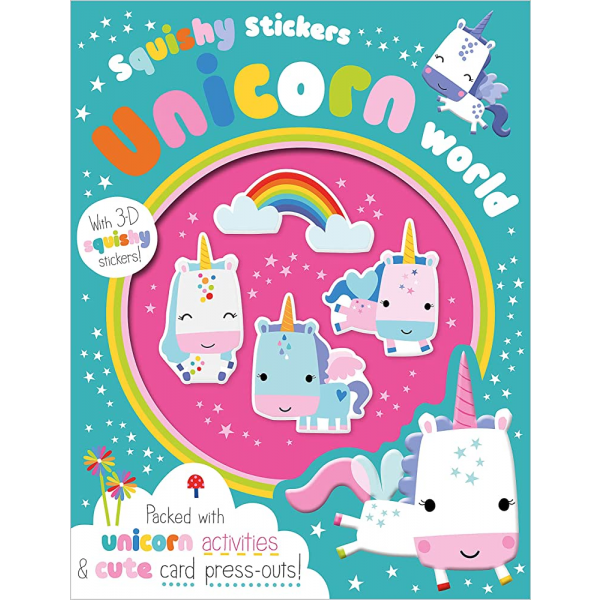 Libro de Stickers Mundo Unicornio