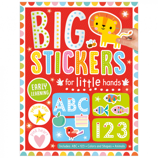 Stickers Grandes Para Manos Pequeñas- Aprendizaje temprano