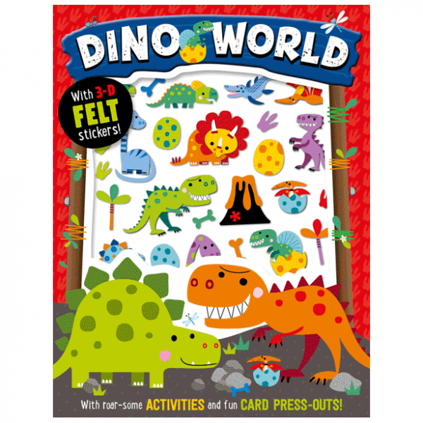 Libro de Actividades del Mundo de los Dinosaurios