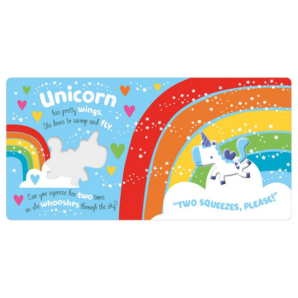 Libro para Apretar y Apretar Unicornios