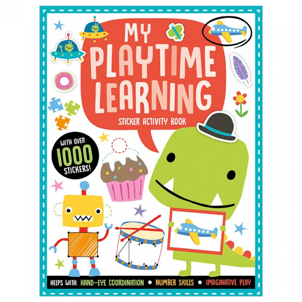 Libro de Actividades, Stickers de Aprendizaje - Tiempo de Juego