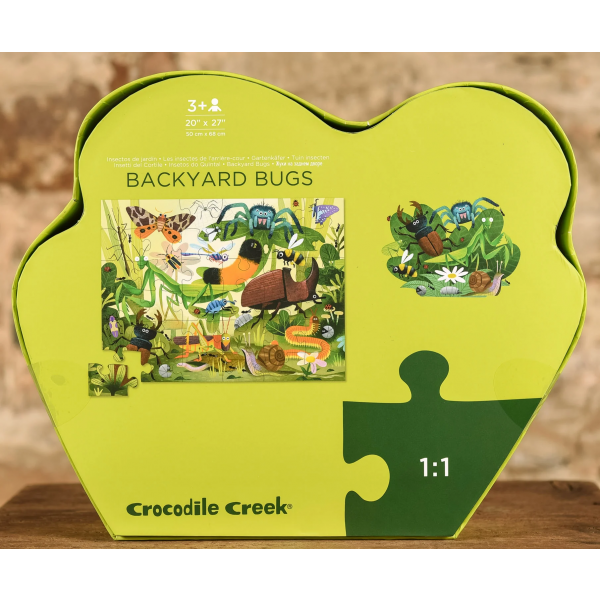 Rompecabezas de 36 Piezas - Insectos del Patio