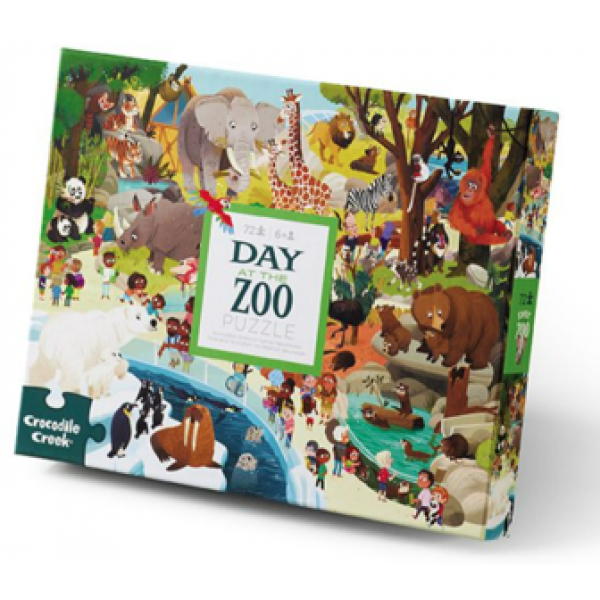 Rompecabezas de 72 Piezas Un día en el Zoológico