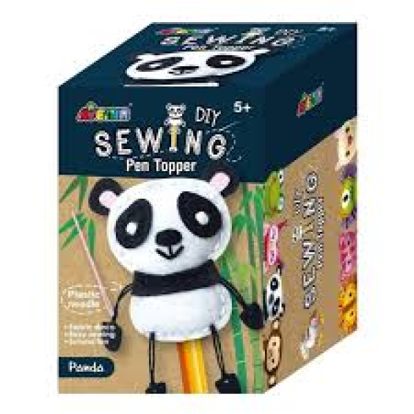 Adorno Para Bolígrafo De Costura - Panda