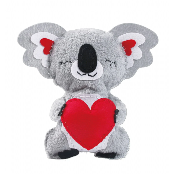 Cosiendo mi Primera Muñeca - Koala con Corazón