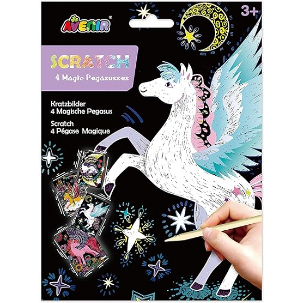 Kit de Scratch Pegasos Mágicos