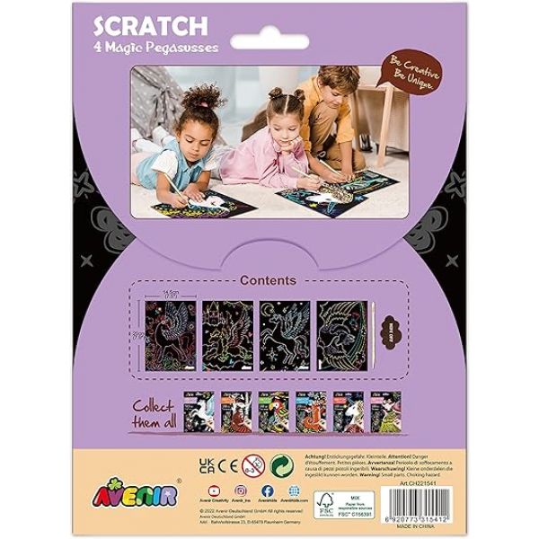 Kit de Scratch Pegasos Mágicos