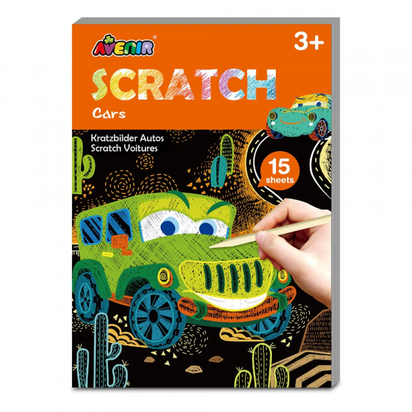 Mini Coches Libro Scratch