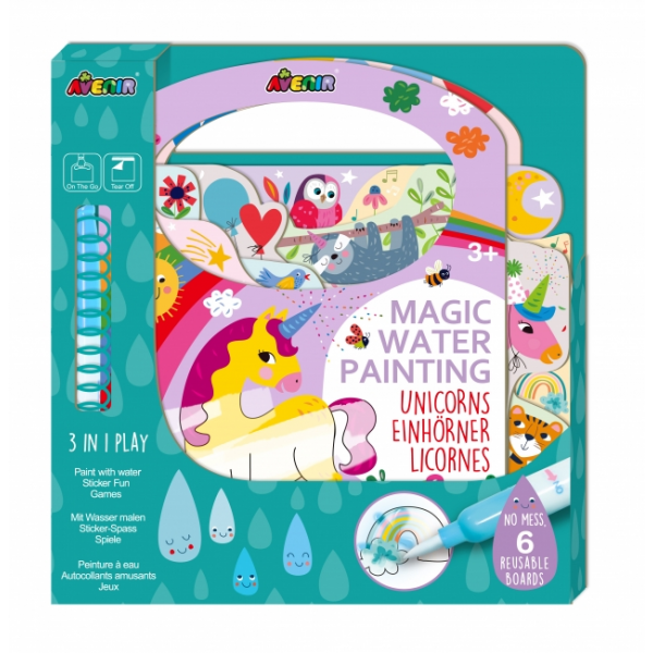 Libro Mágico Agua - Unicornios