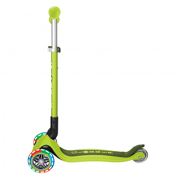 Patineta Plegable PRIMO Verde - LLantas Luces LED