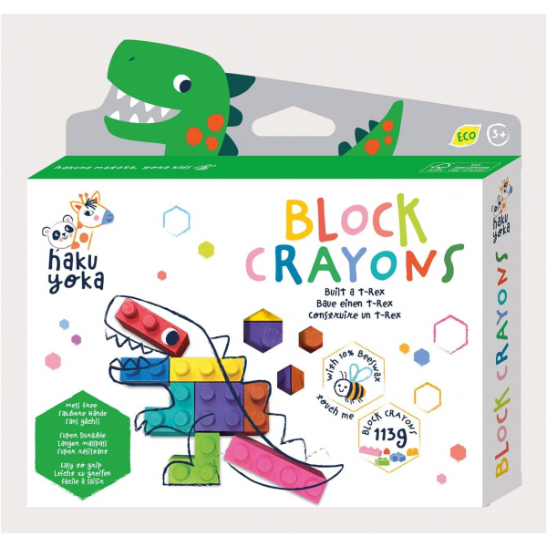 Crayolas Bloques - TRex