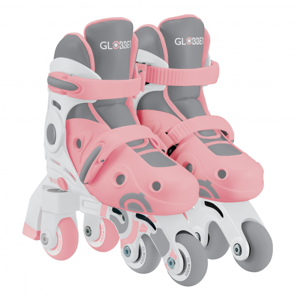 Patines de Aprendizaje Rosados XS/S (Talla EU 26 a 29)