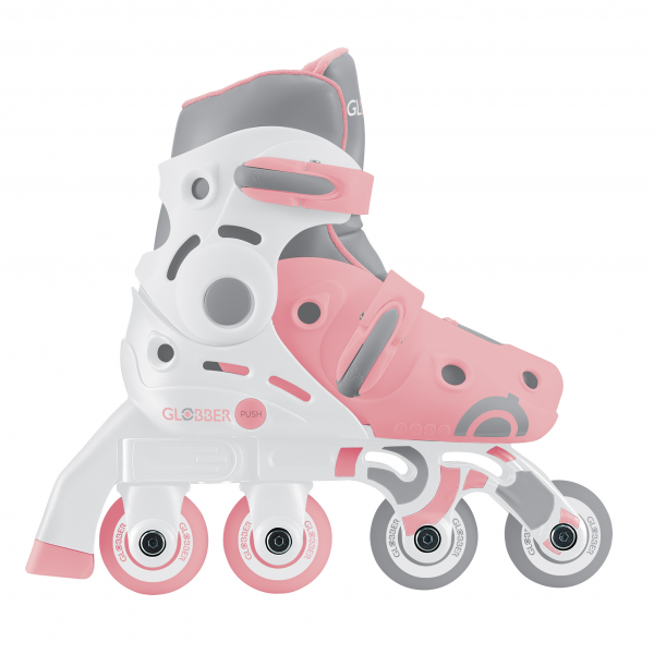 Patines de Aprendizaje Rosados XS/S (Talla EU 26 a 29)