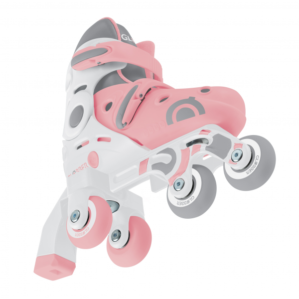 Patines de Aprendizaje Rosados XS/S (Talla EU 26 a 29)