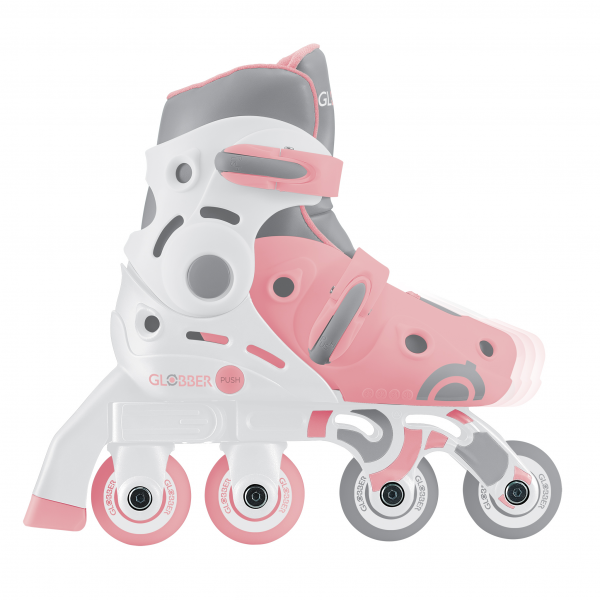 Patines de Aprendizaje Rosados S/M (Talla EU 30 a 33)