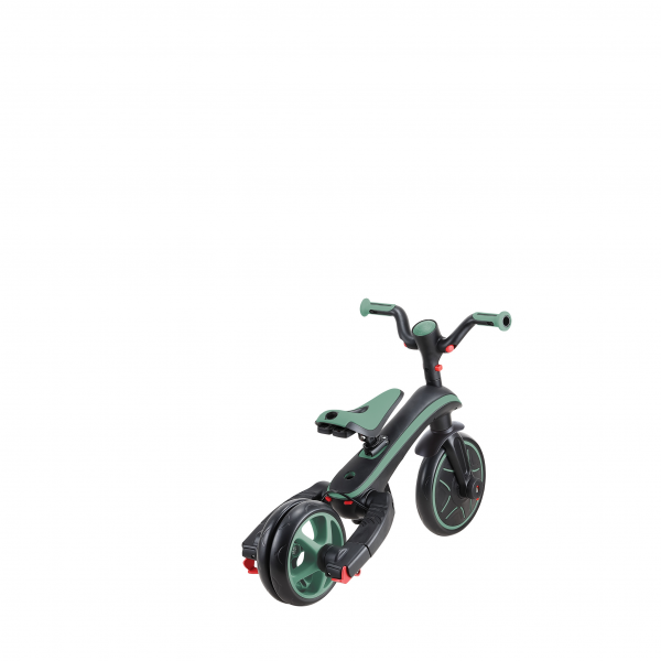 .Triciclo Explorer 4 en 1 Verde Oliva - Plegable