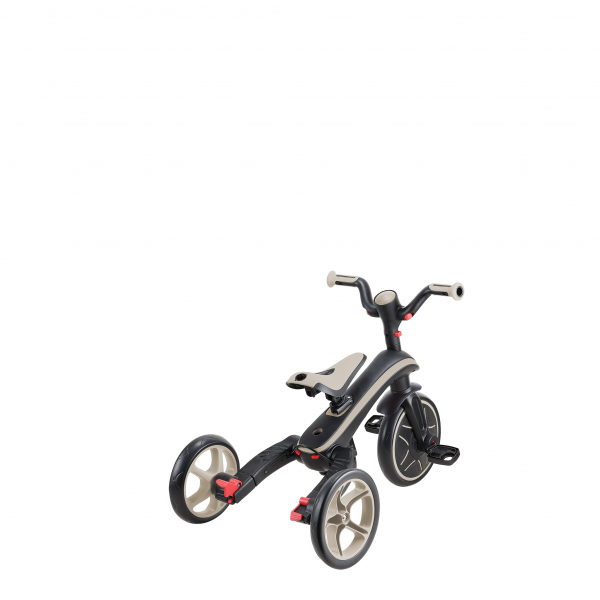 .Triciclo Explorer 4 en 1 Taupe - Plegable