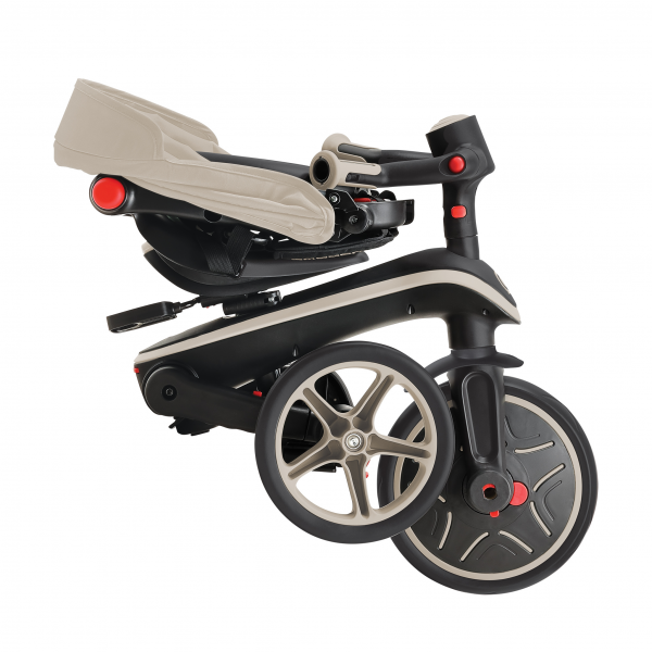 .Triciclo Explorer 4 en 1 Taupe - Plegable