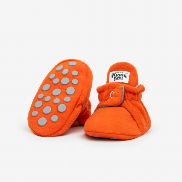 Fleece Gripper 12 Meses - Naranja