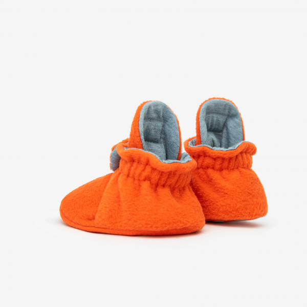 Fleece Gripper 12 Meses - Naranja