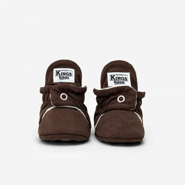 Gamuza Gripper 12 Meses - Chocolate